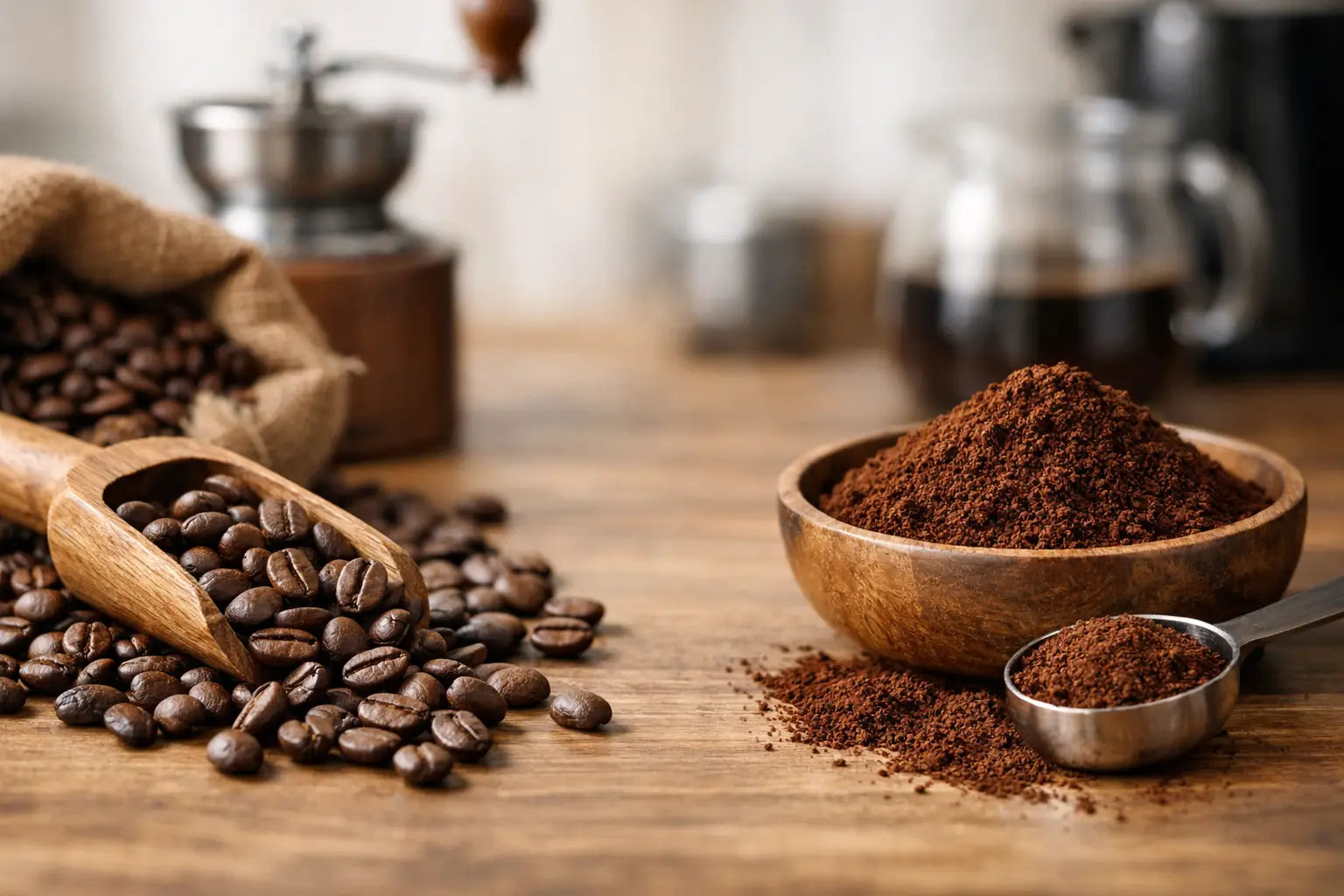 Whole Bean vs Ground Coffee Freshness Explained